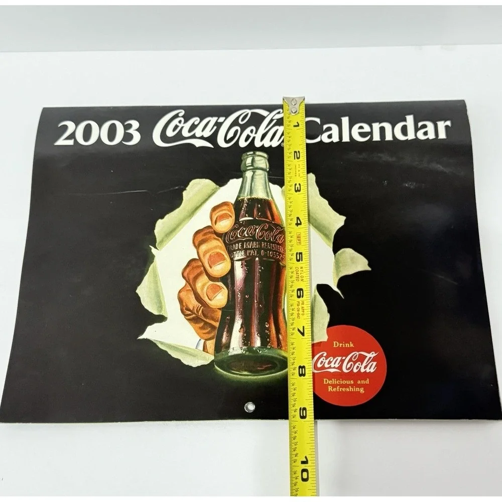 Coca Cola‎ 2003 Calendar Vintage Ads - Drink Coca-Cola Delicious And Refreshing